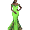 African Women Dress Wax Print Fashion Ankara