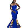 African Women Dress Wax Print Fashion Ankara