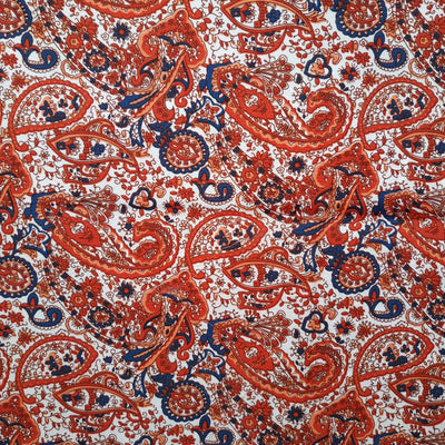 Polyester Plain Cashew Printing Fabric