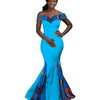 African Women Dress Wax Print Fashion Ankara