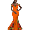 African Women Dress Wax Print Fashion Ankara