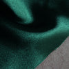 Dark Green Silky Satin Wedding Dress Fabric