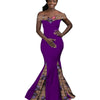 African Women Dress Wax Print Fashion Ankara