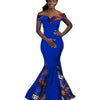 African Women Dress Wax Print Fashion Ankara